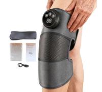 Knee Massager, 5-Level Adjustable Foldable Smart Control Device for, Muscle Relaxation, and Circulation, Ideal for Men, Women, Adults, Family, Friends, Indoor, Office, Travel, and Home Use