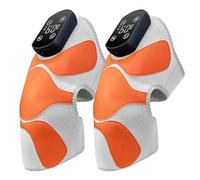 Knee Massager with Heat for Pain Relief,Cordless Heated Knee Brace Wrap for Knees Elbow Pain Relief, Heating Knees Brace Support for Arthritis/Joint Stiff/Muscle Strain (2PCS)