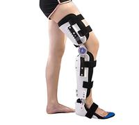 Knee Orthosis Support Joint Stabilizer Hinged Knee Brace Fracture Fixed Guard Splint Leg Protector Fully Adjustable Calf Ankle Foot Fixed Bracket (Right L/Large)
