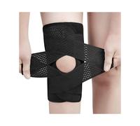 Knee Support for Women/ Men Knee Brace for Knee Pain Adjustable Knee Compression Sleeve Support with Side Stabilizers for Working Out, Running, Fitnes