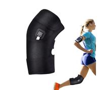 Knee Warmer Pad, Electric Knee Brace, Heat Support Knee Pad, Electric Knee Warmer, Adjustable Knee Heating Pad, Knee and Elbow Heat Wrap, Travel Knee Warmer, 3 livelli per viaggi Home Riding