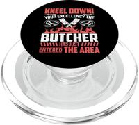Kneel Down Your Excellency The Butcher Has Just Entered The PopSockets PopGrip per MagSafe