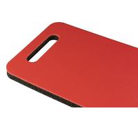 KNEETEK BlackRedPad - Cuscino per ginocchia, 450 x 245 x 20 mm, 114 g, sollievo ottimale durante il lavoro sulle ginocchia, imbottitura per ginocchia, adatta per idraulici, elettricisti,