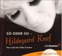 Knef,Hildegard - So Oder So-Hildegard Knef
