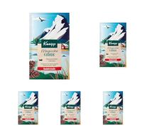 Kneipp Cristalli da Bagno Magische Fjorde - Additivo per l'acqua da bagno con preziosi minerali marini e olio essenziale di cedro - vegan - 60 g (Confezione da 5)