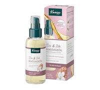 Kneipp Olio da massaggio Du & Ich, legno di cedro e patchouli, 100 ml | Per massaggi amorevoli di coppia, per tutti i tipi di pelle