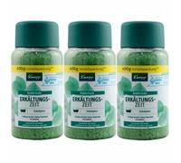 Kneipp Sali da Bagno Erkältungszeit 3 X 600g Con Eucalipso Wohltuend- Cristalli