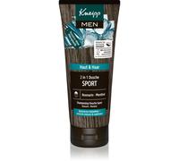 Kneipp Sport shampoo e doccia gel 2 in 1 per uomo 200 ml