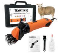 KNEIZER Tosatrice Elettrica per Pecore - Adatta a tutte le razze e tipi di lana - Con lame intercambiabili - Motore potente - Basse vibrazioni e rumore - Senza manutenzione