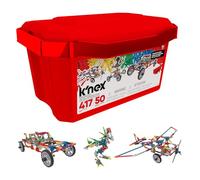 K'NEX 16511 Imagine Creation Zone 50 Model Building Set, 417 Piece Educational Learning Kit with Storage Tub, Engineering Construction Toys for Kids 5 +