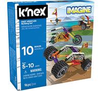 K'Nex Imagine 45510 10 Model Beginner Fun Fast Vehicles Building Set, Construction Toys for Sensory Play, 96 Piece Stem Learning Kit, Educational Toys Suitable for Girls and Boys Aged 5 +