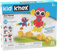 K'Nex Kid 85700 30 Model Zoo Friends Building Set, Kids Craft Set with 55 Pieces, Educational Toys for Kids, Fun and Colourful Building Toys for Boys and Girls, Construction Toys for 3 Year Olds +