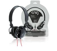 KNG 5050, Auricolari con Magnete Neodimio, Colore Nero
