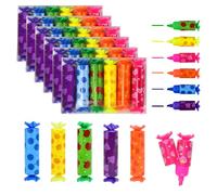 KNGNGK 36 Pezzi Mini Evidenziatore a Forma di Caramella 6 Colori Evidenziatori per Scrivere Evidenziatori Colorati Evidenziatori per Studenti Mini Evidenziatori Regalo Festa