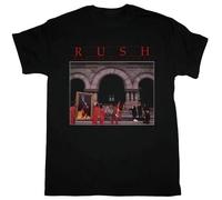 KNHBtuhv2 Rush Moving Pictures T-Shirt Black XL