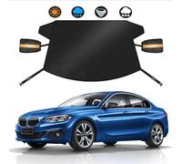KNHCX Copri Parabrezza Auto per Volvo V60,600D Impermeabile Cover Parabrezza Parasole Telo Auto Esterno Antigrandine Anti Neve,Gelo,Polvere Pieghevole Facile Riporre Auto Accessori