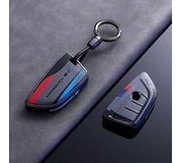 KNHCX Custodia per Chiave Auto per BMW X2,Alta qualità Copri Chiavi Auto Custodia Portachiavi Protezione Telecomando Auto Chiavi Guscio Chiave Portachiavi Auto Uomo Donna,B4