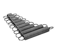 KNHGTQA Xhuan-Molle di Compressione Wire Diameter 1.0mm Spring Steel S Hook Cylindroid Helical Pullback Extension Springs, 10Pcs, Robusto Multiuso(20mm,7mm)