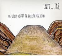 Knife and Fork The Higher You Get The Rarer The Vegetation (CD)