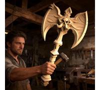 Knife Axes Weapon Mega Pack 200+ 3D Printable STL File Format | Router CNC Taglio Laser Modello 3D | Download Digitale istantaneo Coltello Classico Texture Porta Spada Maniglie Shield Vector 0113