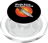 Knife Collector Blade Envy Is A Real Thing Funny PopSockets PopGrip per MagSafe
