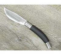 Knife Coltello 23 CM Sardegna SARDO ARBURESA Manico Resina Nera pattada SCUOIO