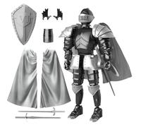 Knight Action Figures Movable, Knight Action Figure | Action Figure 3D Collezione di Knight stampata | Decorazione di status medievale squisita, statuetta da collezione per famiglie, amanti