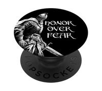 Knight Art Onore sulla paura PopSockets PopGrip Adesivo
