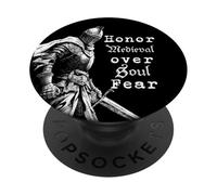 Knight Art Onore sulla paura PopSockets PopGrip Adesivo