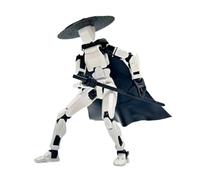 Knight Articulated Doll - Multi-Jointed 3D Print Action Figure | Fully Poseable Toy with Upgraded Joints | Durable ABS Robot Model