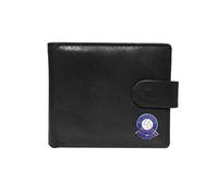 Knight Football Club Blackburn Rovers Portafoglio in pelle nera, Nero