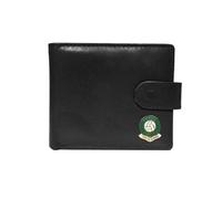 Knight Football Club Portafoglio in pelle nera Yeovil Town, Nero