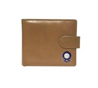 Knight Portafoglio Calcio in Pelle Beige Chelsea, Beige
