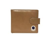 Knight Portafoglio Calcio in Pelle Beige Tranmere, Beige