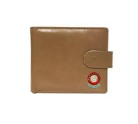 Knight Portafoglio Calcio Pelle Beige Aldershot, Beige
