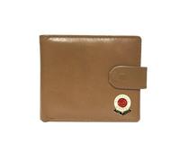 Knight Portafoglio Calcio Pelle Beige Sheffield U, Beige