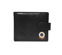 Knight Portafoglio Crystal Palace Football Club in pelle nera, Nero