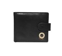 Knight Portafoglio Derby County Football Club in pelle nera, Nero