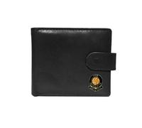 Knight Portafoglio Watford Football Club in pelle nera, Nero