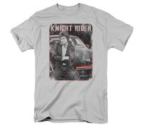 Knight Rider David Hasselhoff E Kitt Supercar Autorizzato T-Shirt