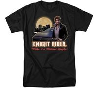 Knight Rider Full Moon Michael Knight NBC 80S TV Show Mens T-Shirt Tee Size M