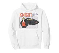 Knight Rider Kitt Knight Industries 1982 Felpa con Cappuccio