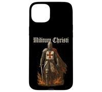 Knight Templar - of Christ - Catholic Custodia per iPhone 15 Plus
