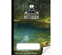KNIGHTS ENGLISH Notebook, B5, 4 lined, 8mm ruled, 40 sheets: Flip the Frog