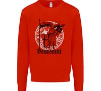 Knights Templar Beauseant St Georges Day Uomo Sweatshirt Jumper
