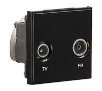 Knightsbridge NETDITVBK - Modulo di uscita TV/FM DAB, 50 mm x 50 mm, colore: Nero