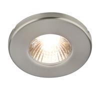 KnightsBridge SH02CBR - Cromo Spazzolato 35W Rotondo IP54 Faretto Bagno