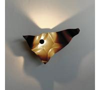 Knikerboker applique a LED Zona d'ombra, marrone caffè, 79 cm Knikerboker