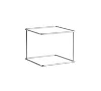 Knindustrie Cube, alzata in acciaio 22x22xh18 cm Cube, alzata in acciaio 22x22xh18 cm