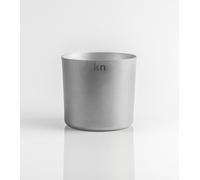 KnIndustrie Secchiello Champagne Stone Washed, 19,5 cm Altezza, Portabottiglie in Alluminio per Vini e Spumanti